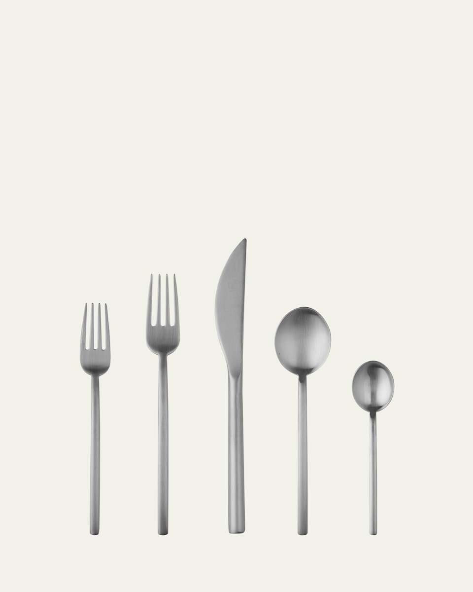 Due Ice 5-Piece Flatware Set